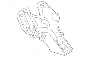 Engine mount bracket left BMW X5 E70 07-13 3.0