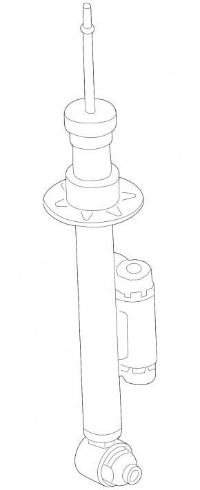 Shock absorber rear right BMW 5 G30 18-23 4.4T electric