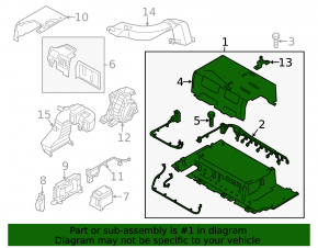 Battery VVB assembly Kia Optima 11-13 hybrid