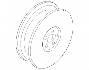 Spare tire space saver Nissan Altima 13-18 R16