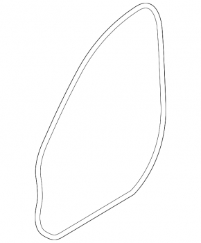 Door seal rear left BMW X7 G07 19-
