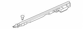Left hood-wing seal for Infiniti G25 G35 G37 4D 06-15