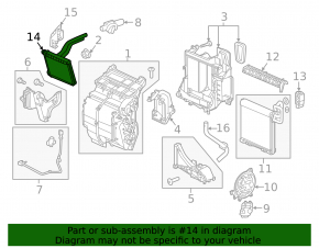 Heater Radiator Honda HR-V 16-22