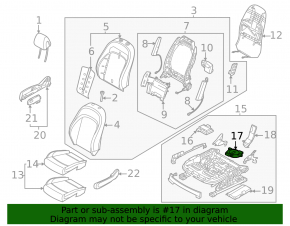 Kia Sorento 21-24 HEV, PHEV driver's seat lower cushion blower assembly broken