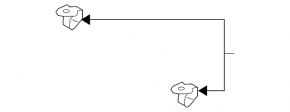 Rear right muffler bracket Audi Q5 8R 09-17