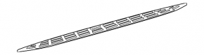 Left side step sill trim Mercedes X167 GLS 450 580 20-26