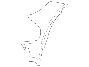 Front bumper mount right Mercedes GLC 300/350e 16-19