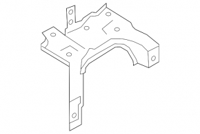 Battery tray bracket Nissan Murano z52 15-