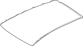Metal roof Infiniti QX30 17-19 without hatch, sawed off