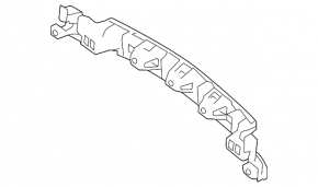 Central rear bumper mount for Land Rover Range Rover Velar 18-23