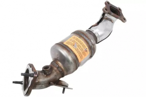 Left exhaust manifold with catalytic converter for Cadillac CTS 14-16 3.6