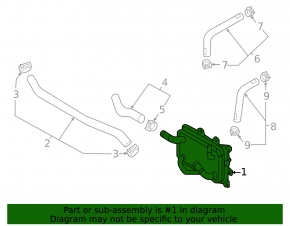 Kia Optima 16-20 automatic transmission oil cooler