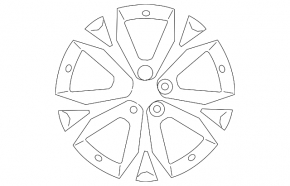 Wheel disk R18 Lexus NX200t NX300h 15-17