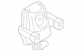 Engine mount left Audi A6 C7 12-18 2.0 AWD OSSCA