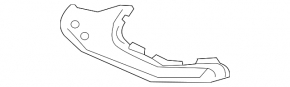 Front bumper bracket right Audi A6 C8 19-