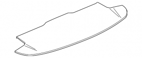 Convertible roof trim assembly BMW 4 F33 14-20 convertible, black