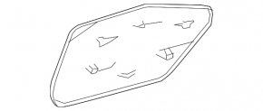 Toyota Prius 50 Prime 17-22 Charging Port Hatch