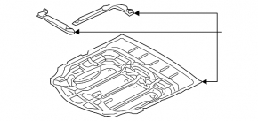 Audi Q7 4L 10-15 Trunk Tray