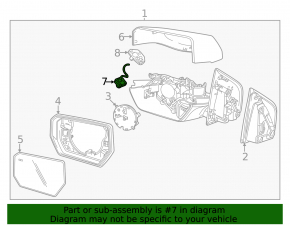 Rear view camera Chevrolet Equinox EV 24-26