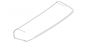 Mercedes X167 GLS 450 580 20-26 Trunk Door Spoiler