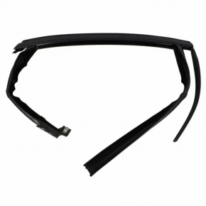 Upper rear right door molding for Ford Fusion mk5 13-16 matte with glass seal