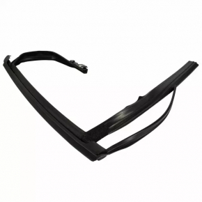 Upper rear right door molding for Ford Fusion mk5 13-16 matte with glass seal