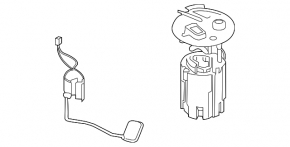 Fuel pump for Ford Transit Connect MK2 13-18 2.5
