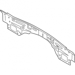 Ford Edge 15-24 rear panel exterior