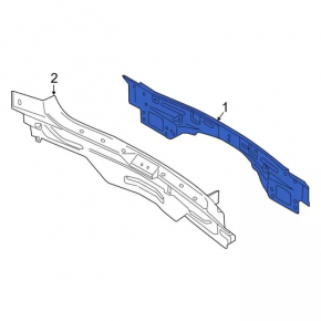 Ford Edge 15-24 Rear Panel (2-Piece)