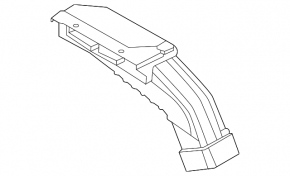 Air duct from the air intake Hyundai Tucson 22-25 2.5