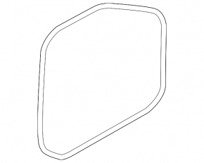 Front left door seal Volvo XC40 19-25