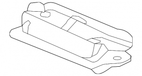 Honda Clarity 18-21 usa trunk lid number light with release button