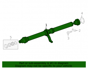 Driveshaft driveshaft Audi A6 C8 19-