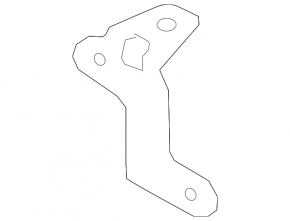 Upper coolant expansion tank bracket for Audi Q8 19-25 MHEV