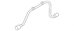 Wiring front airbag sensor Audi Q7 16- on TV