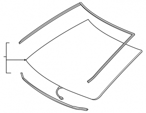 Windshield Toyota Camry v50 12-14 usa Pilkington
