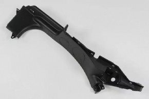 Door sill trim rear left Fiat 500L 14-19 black, worn, missing plug