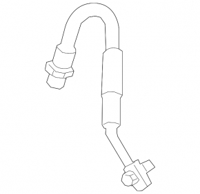 Rear left brake hose for Audi Q3 83A 19-25