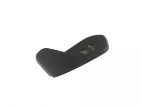 Right side passenger seat trim for Jeep Cherokee KL 16-23, black, electrically powered, scratched