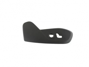 Right side passenger seat trim for Jeep Cherokee KL 16-23, black, electrically powered, scratched