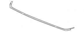 Honda Accord 18-22 rear window molding lower