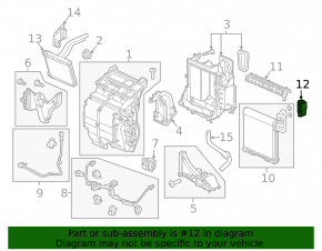 Honda HR-V 16-18 AC Heater Valve