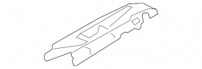 Rear right window lift control trim Audi Q5 80A 18-24 black