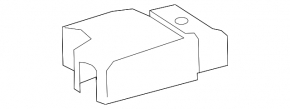 Positive terminal cover for Toyota Rav4 16-18 hybrid battery
