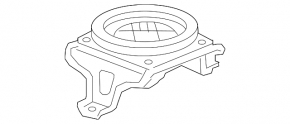 Rear Shelf Speaker Left Lexus ES300h ES350 13-18 Mark Levinson