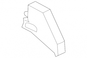Wing seal inner right Audi Q5 8R 09-17