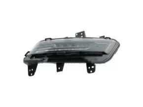 Fog lamp left PTF Lincoln MKZ 13-16 sand, cobweb on glass, broken connector