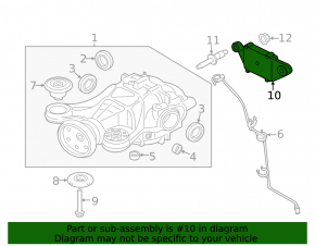 Land Rover Range Rover Velar 18-23 Rear Axle Balancer