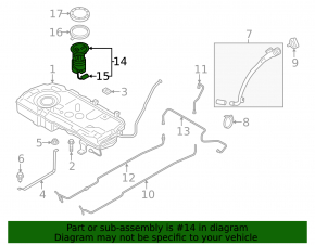 Fuel pump for Mini Cooper Countryman R60 11-16 turbo