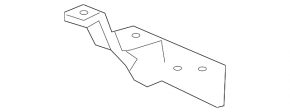 Rear left sill mudguard Chevrolet Bolt EV 22-23